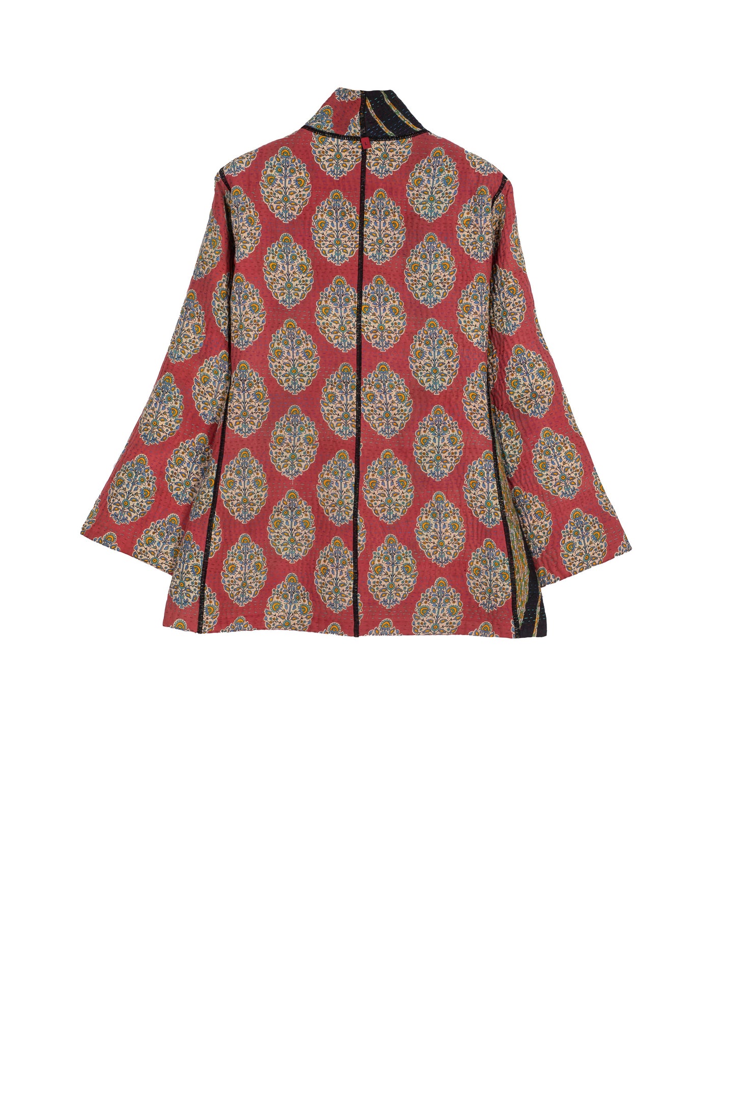 VINTAGE COTTON KANTHA SHORT JACKET