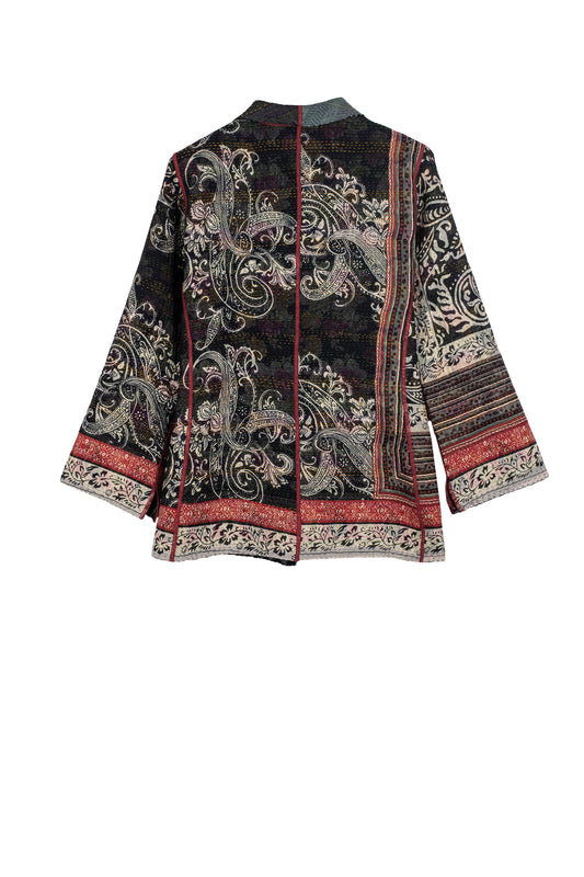 DOT & PAISLEY KANTHA SHORT JKT