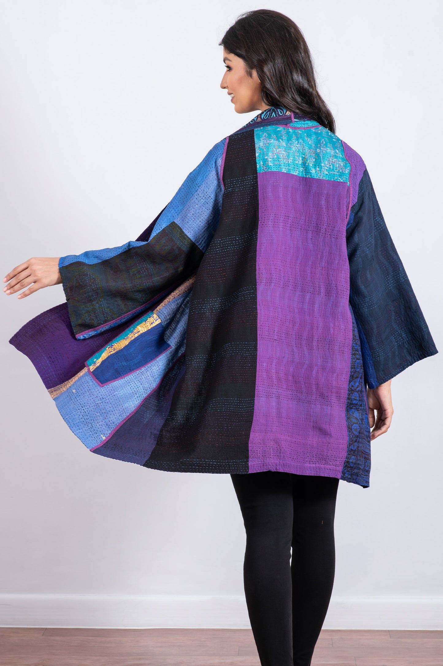 DESSERT WAVES KANTHA A-LINE JKT