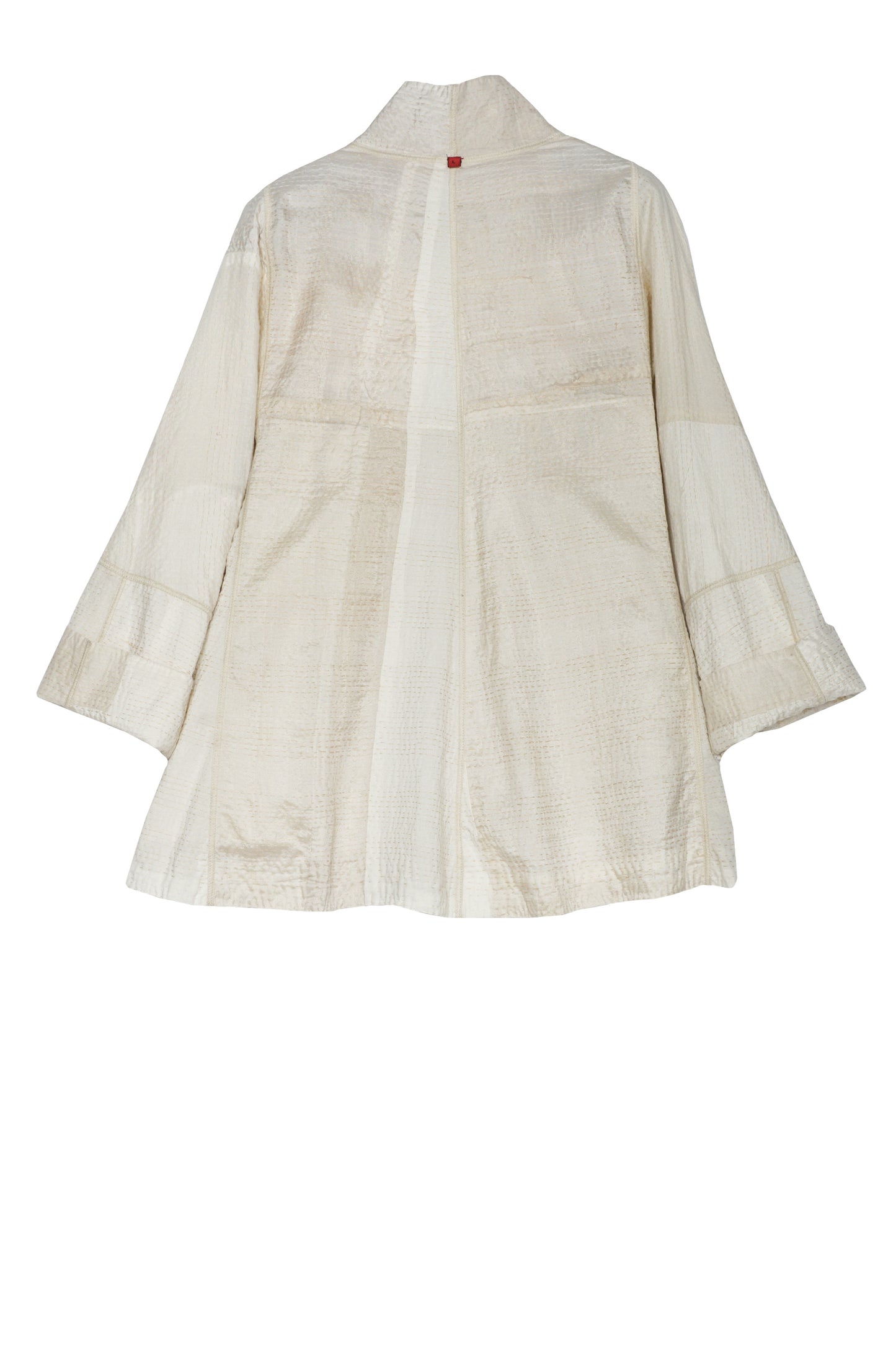 JAIPUR WHITE KANTHA FLARE SHORT JKT