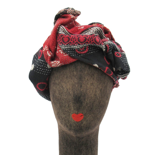 KANTHA TURBAN BY KYOKO MURAYAMA