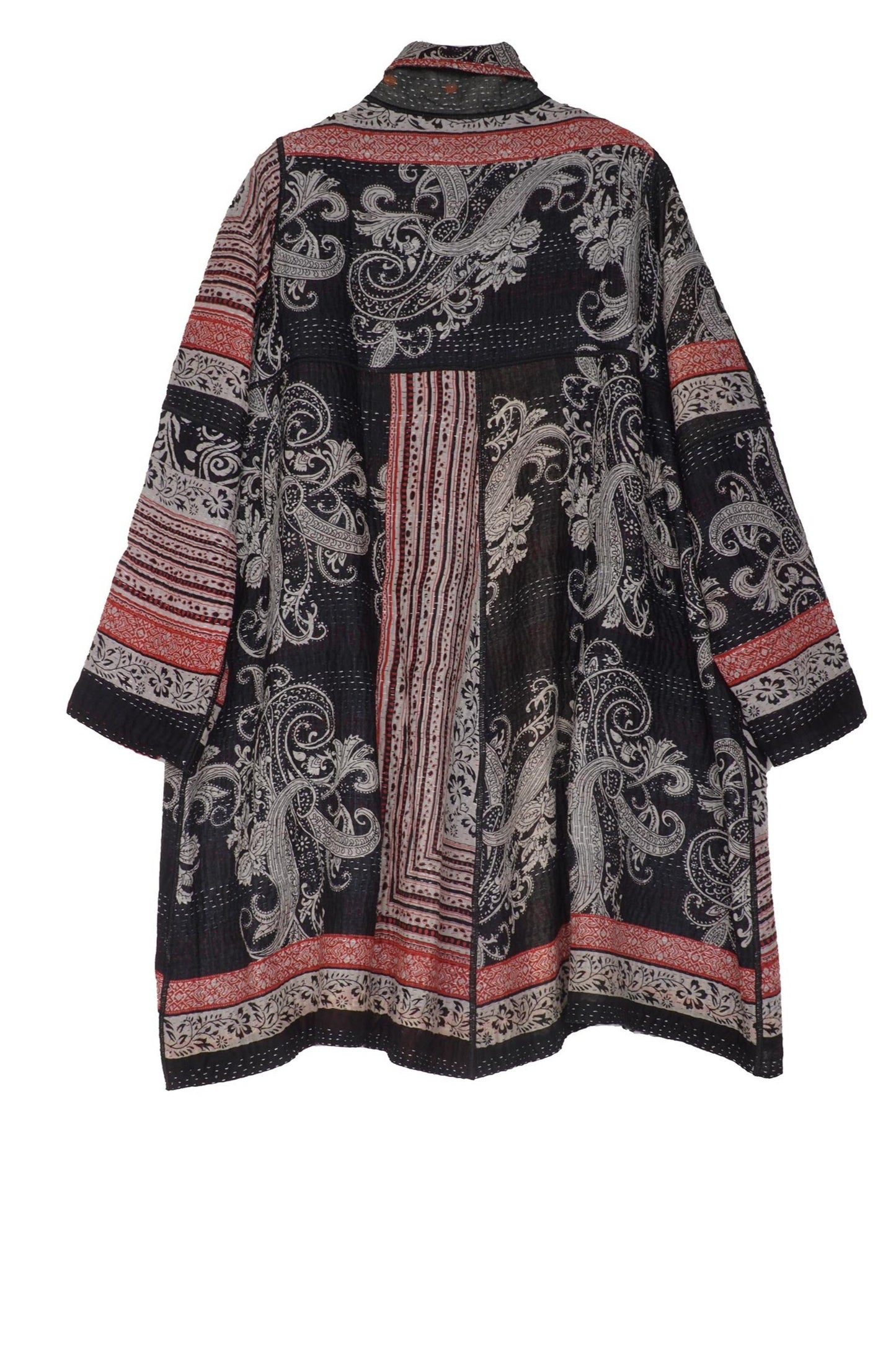 PAISLEY & PATCH KANTHA A-LINE DUSTER