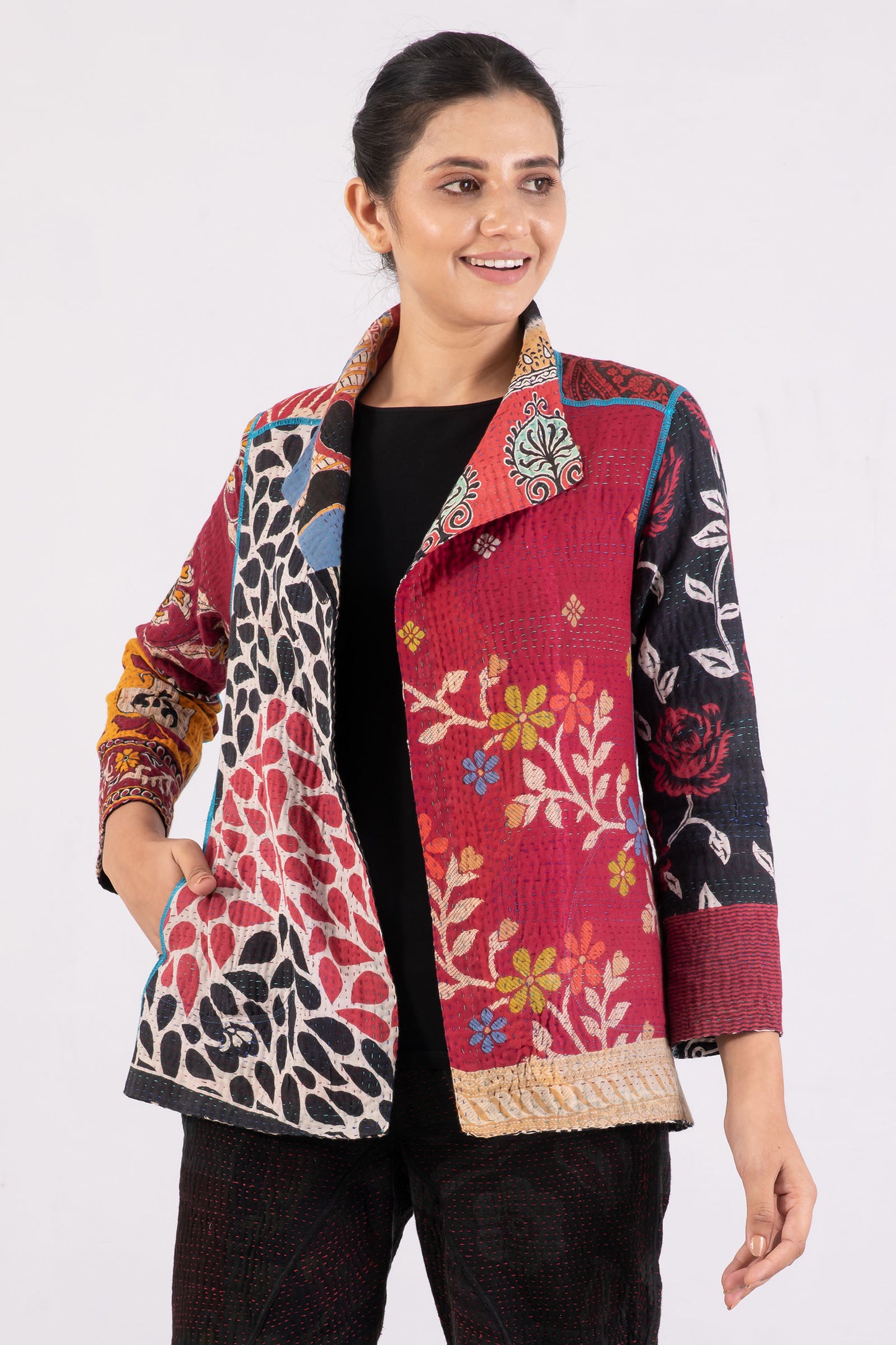 PUZZLE KANTHA SHORT JACKET