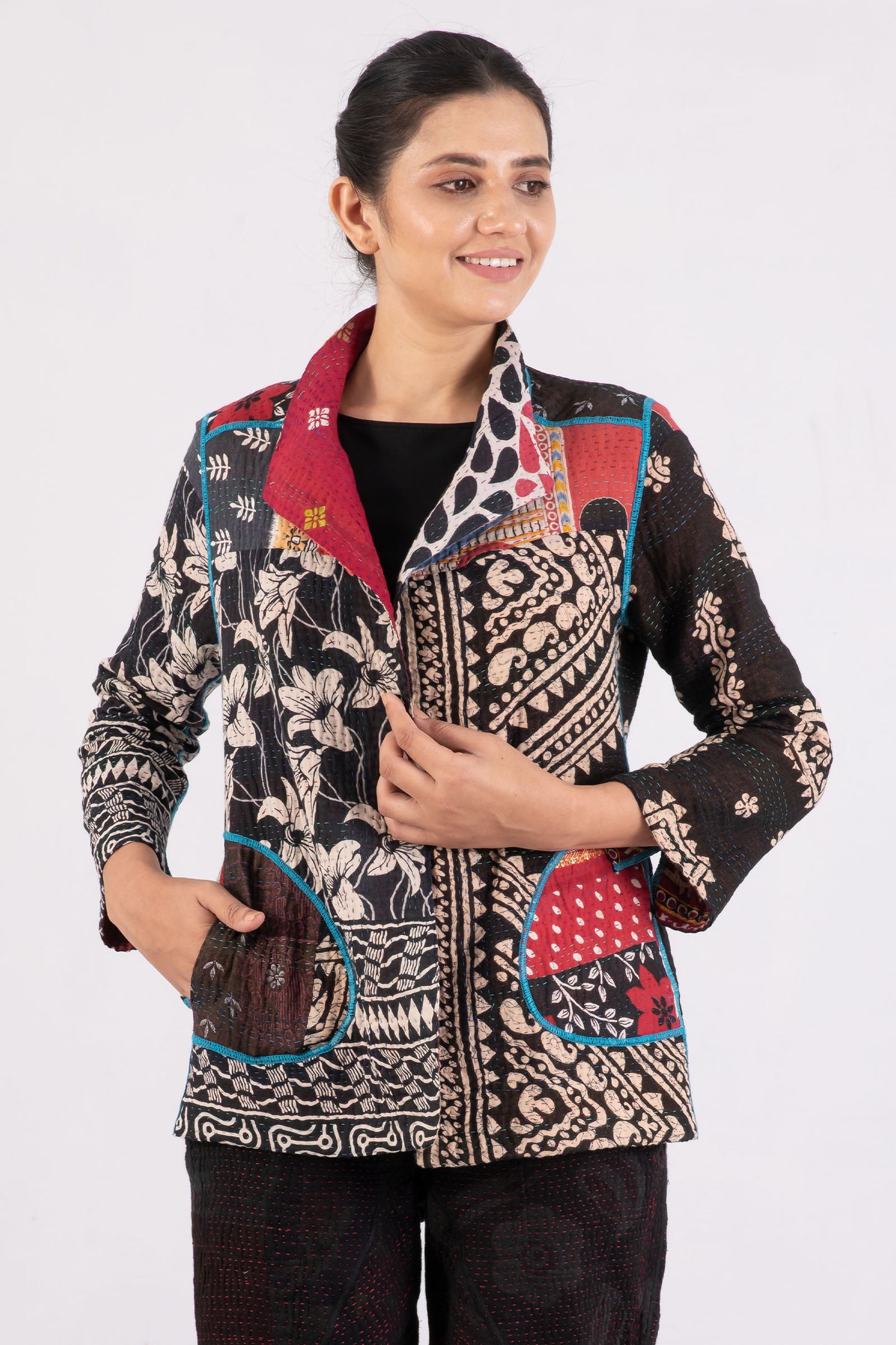 PUZZLE KANTHA SHORT JACKET